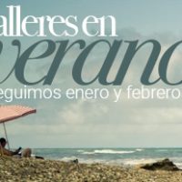 banner talleres en verano. Seguimos enero y febrero