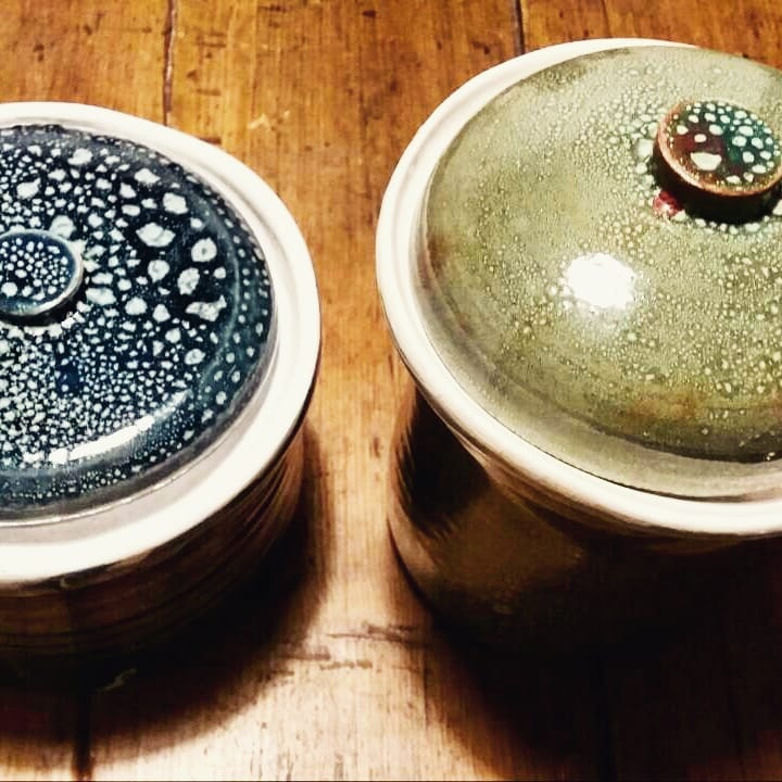 Tarros de cerámica de Laura